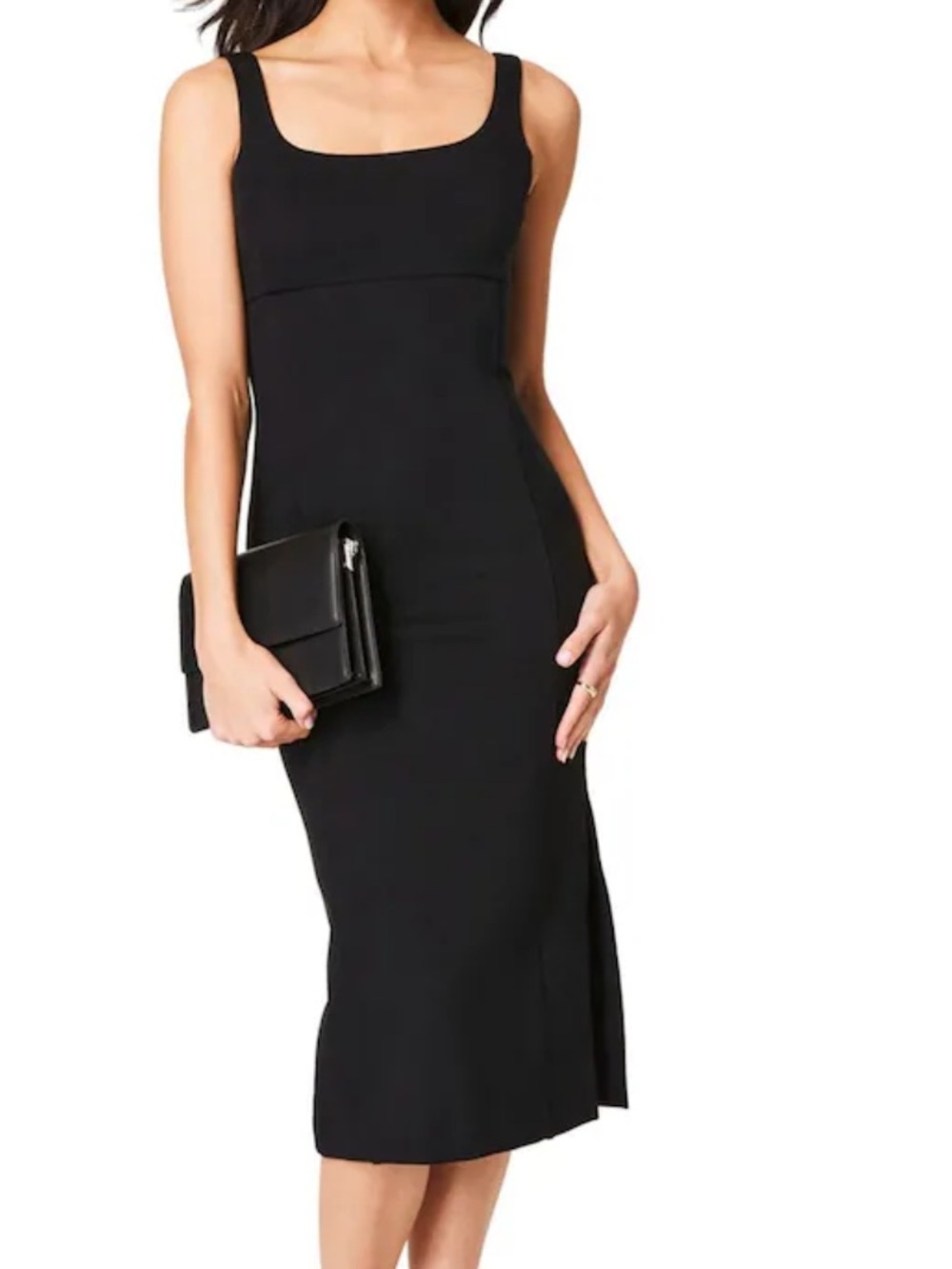 NWT SPANX Black SPANXshape™ Ponte Midi
Dress